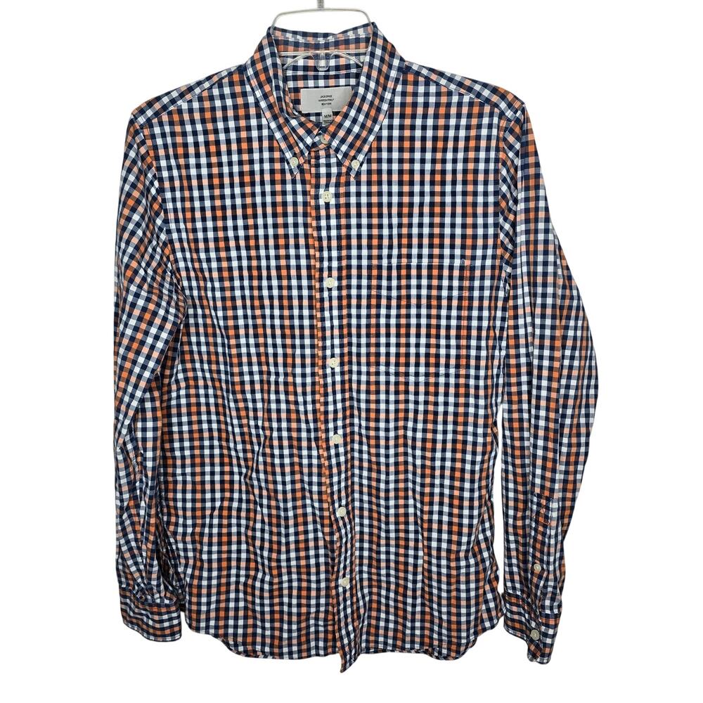Jack Spade Warren Street Cotton Multicolor Plaid Button-down Shirt Size Medium